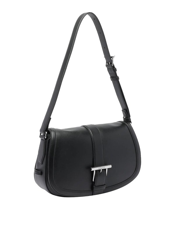 ALEXANDER MCQUEEN: borse a tracolla online - Grande borsa con fibbia T