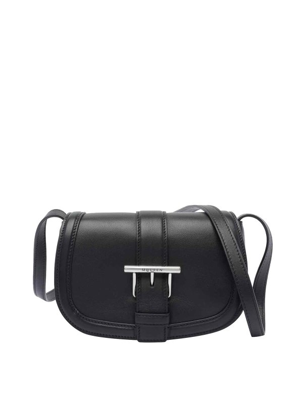 ALEXANDER MCQUEEN: cross body bags - Mcqueen T-Bar Satchel Bag