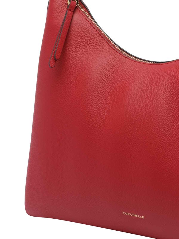 ショルダーバッグ - 赤 shop online: COCCINELLE