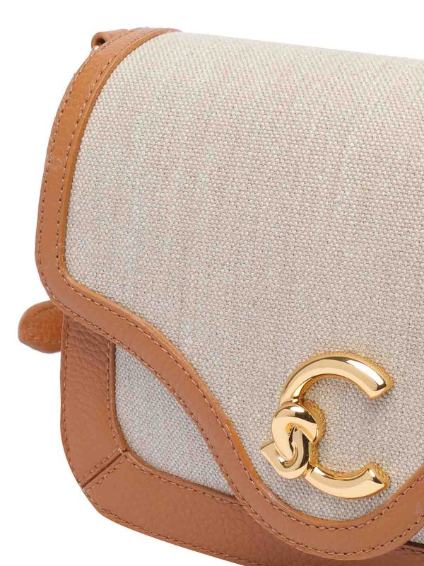 クロスボディバッグ - ベージュ shop online: COCCINELLE