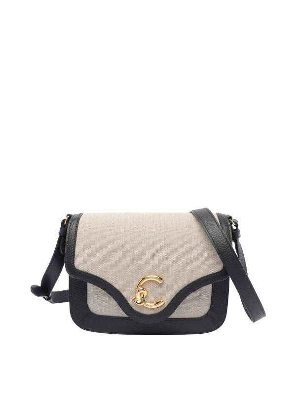 COCCINELLE: クロスボディバッグ - クロスボディバッグ - ベージュ