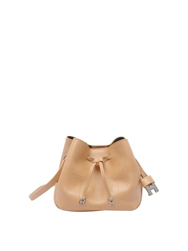 HOGAN: バケットバッグ - バケットバッグ - ベージュ