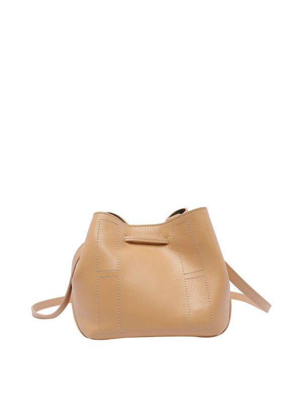 The Best Shops HOGAN: バケットバッグ - バケットバッグ - ベージュ