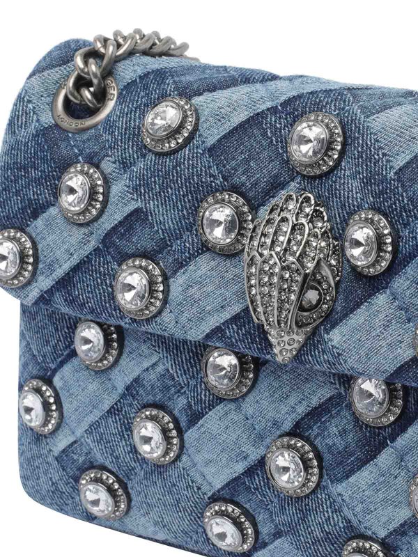 クロスボディバッグ - ブルー shop online: KURT GEIGER