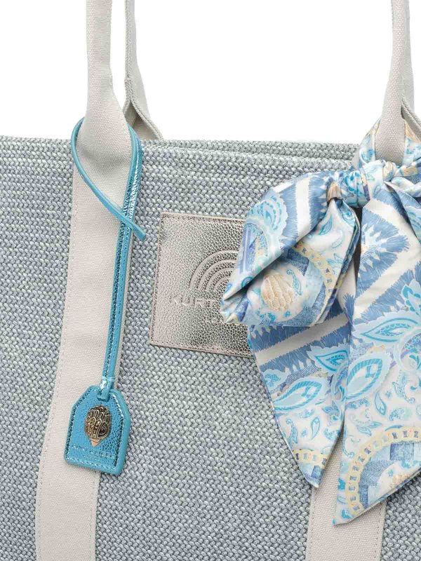 Bolso Shopping - Azul Replica 
online: KURT GEIGER