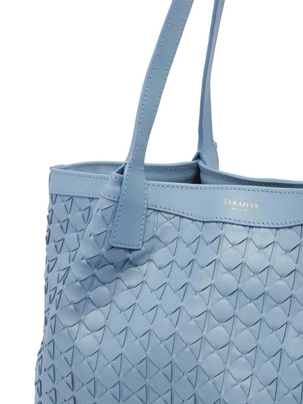 Small Secret Mosaico Tote Bag shop online: Serapian