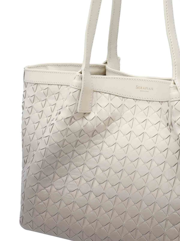 クロスボディバッグ - 白 shop online: Serapian
