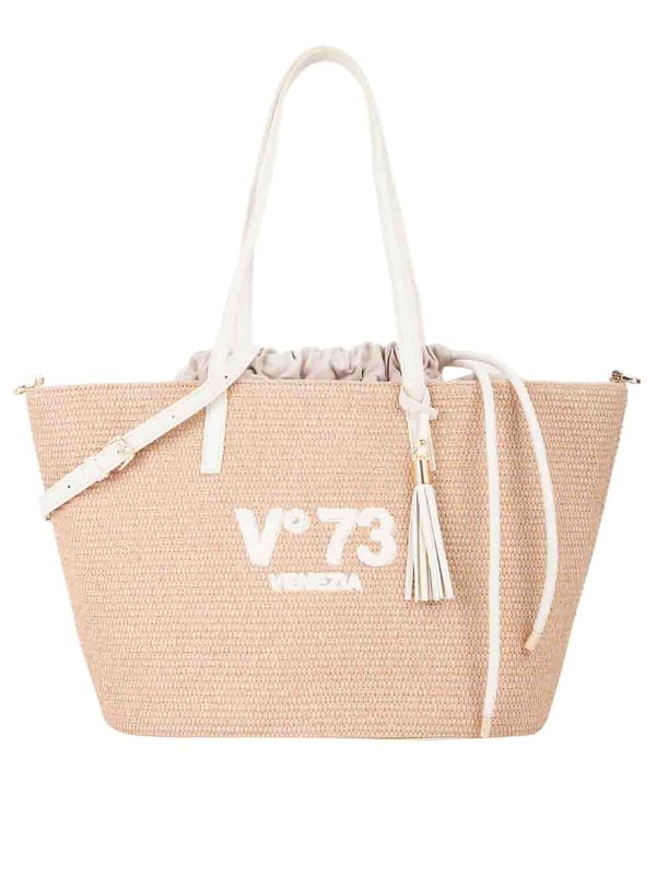 v°73: Handtaschen - Shopper - Weiß