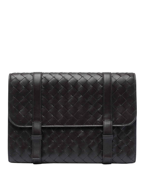 BOTTEGA VENETA: クロスボディバッグ - クロスボディバッグ - ブラウン