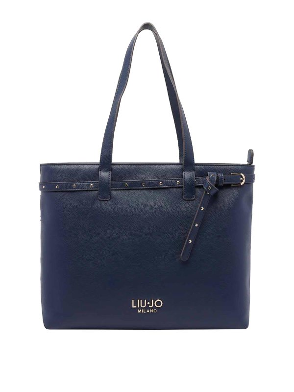 Liu Jo: ショルダーバッグ - ショルダーバッグ - ブルー