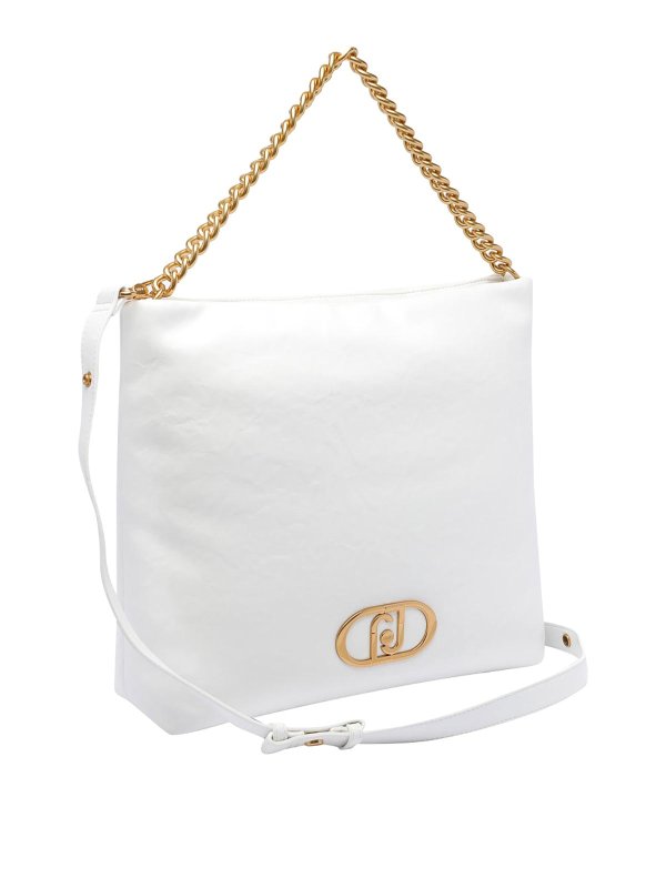 Liu Jo: shoulder bags online - White Logo Shoulder Bag