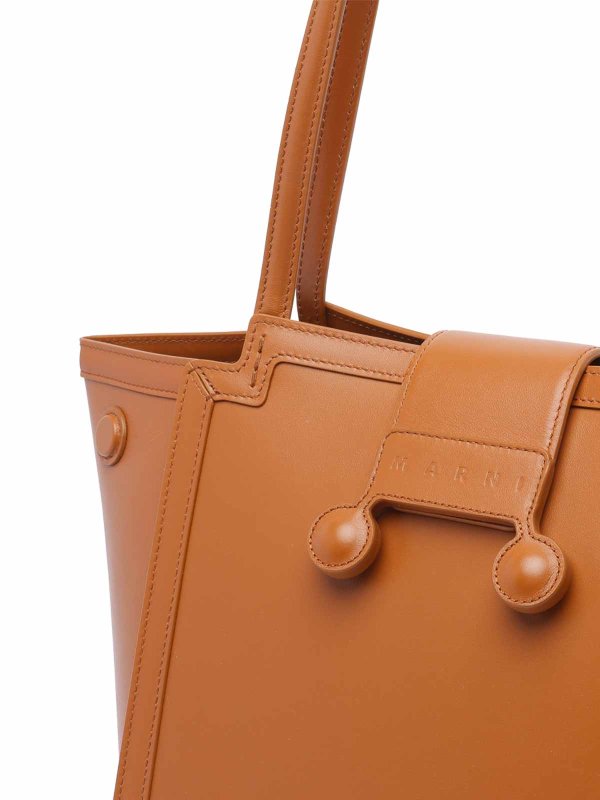 トートバッグ Marni Riviera Mini Handbag Marni Mini Riviera Tote Bag - Brown - Women