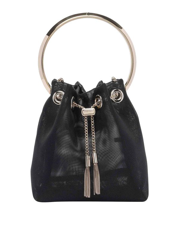 JIMMY CHOO: Bucket bags - Bon Bon Bucket Bag