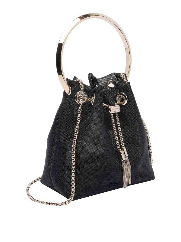 JIMMY CHOO: Bucket bags online - Bon Bon Bucket Bag