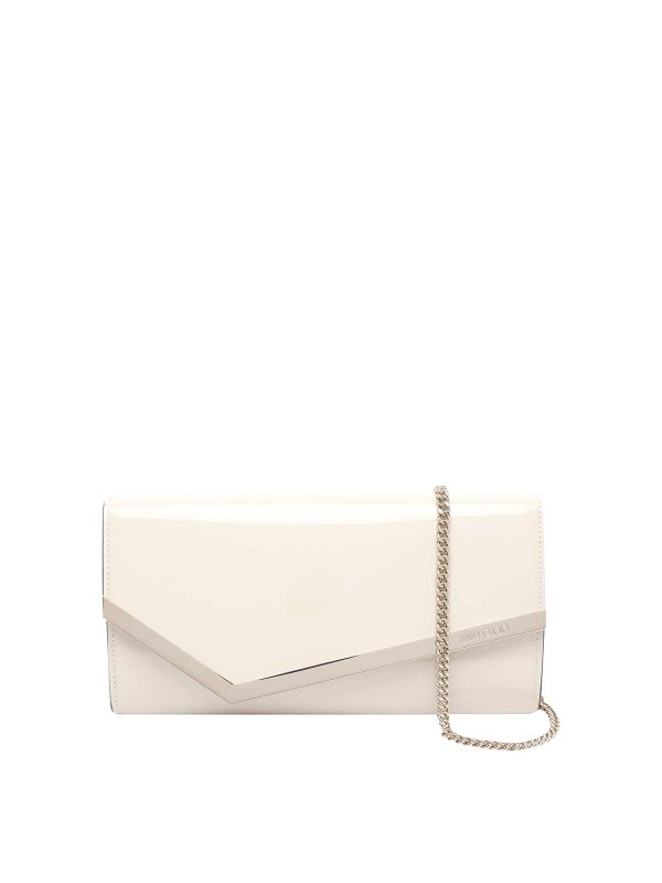 JIMMY CHOO: クロスボディバッグ - クロスボディバッグ - 白