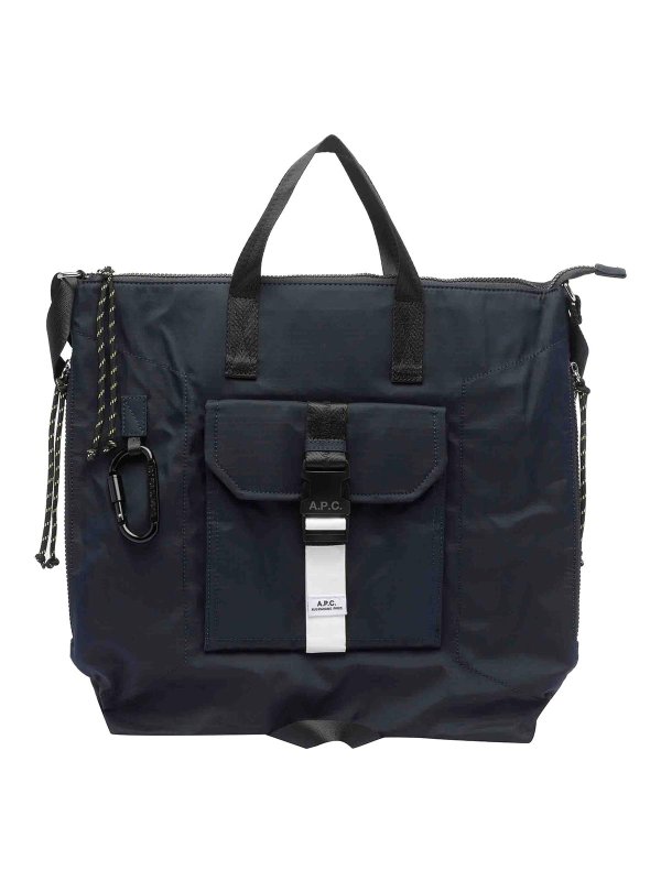 A.P.C.: Handtaschen - Shopper - Blau