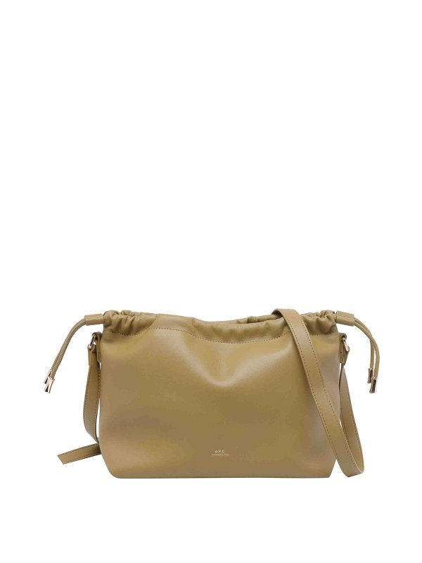 A.P.C.: cross body bags - Olive Ninon Bag