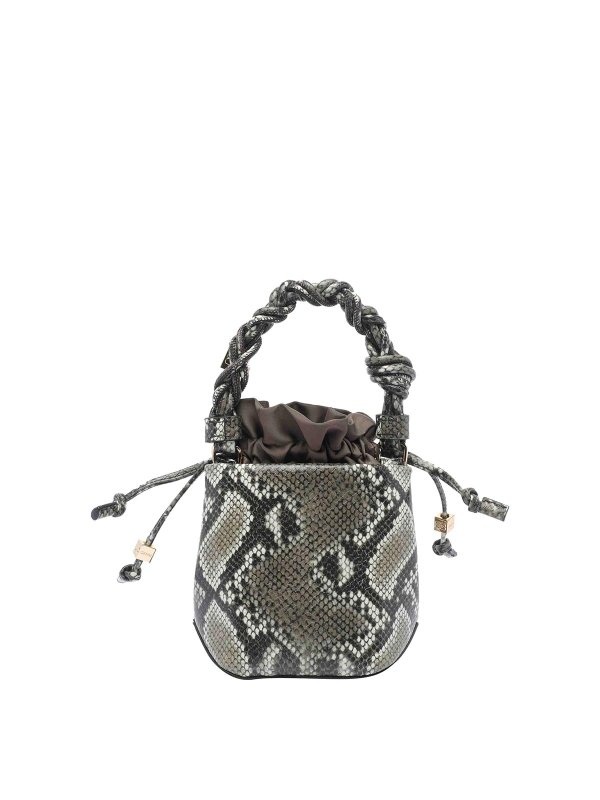 The Best Shops GANNI: Sacs seau  - Sac Seau - Gris