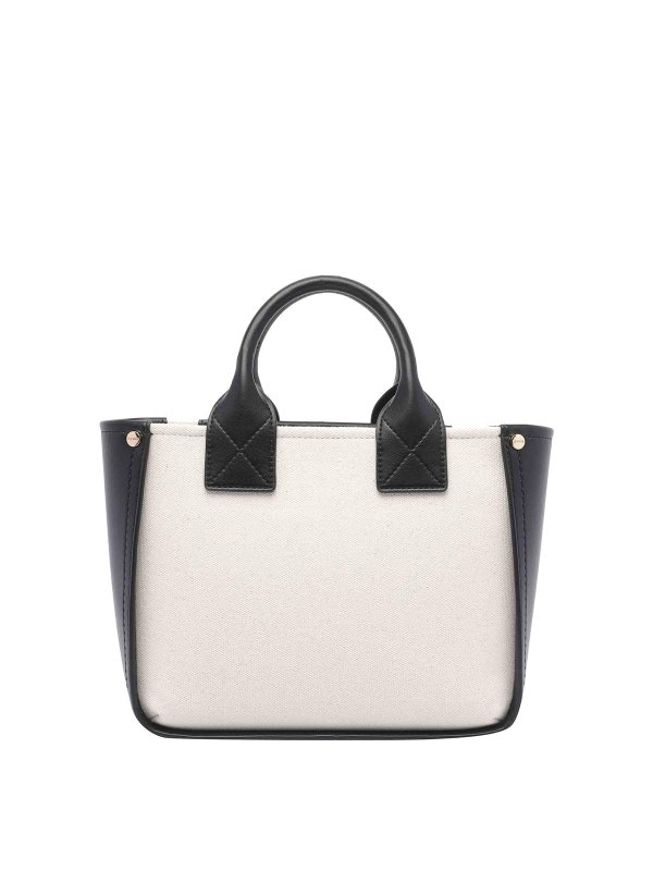 The Best Shops GANNI: totes bags - Black Small Pocket Tote Bag