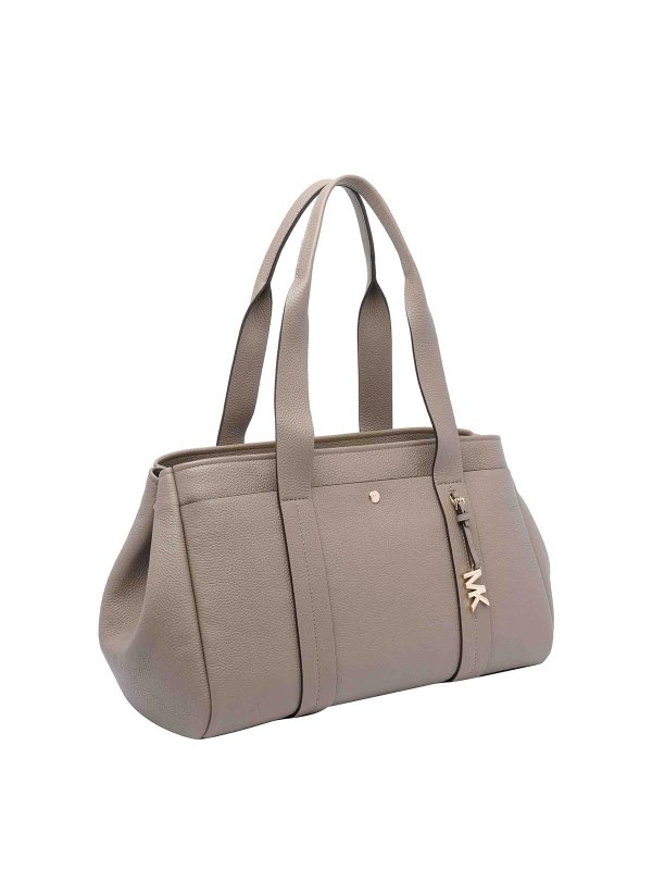 トートバッグ Michael Michael Kors LARGE ROMEE TOTE BAG Romee Large Signature Logo and Leather Tote Bag | Michael