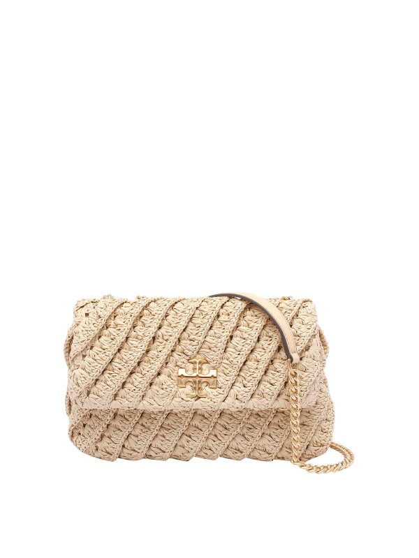 TORY BURCH: Schultertaschen - Schultertasche - Beige