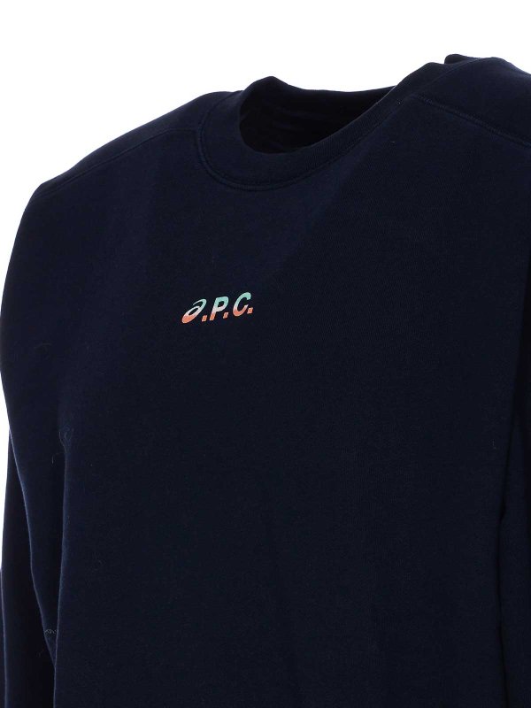 The Best Shops A.P.C.: Sweatshirts & Pulls - Sweat-Shirts - Bleu