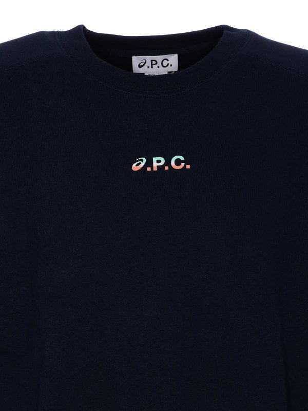 Sweat-Shirts - Bleu shop online: A.P.C.