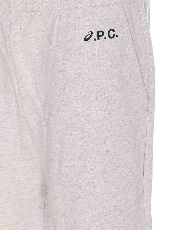 The Best Shops A.P.C.: tracksuit bottoms - Grey Hill Jogging