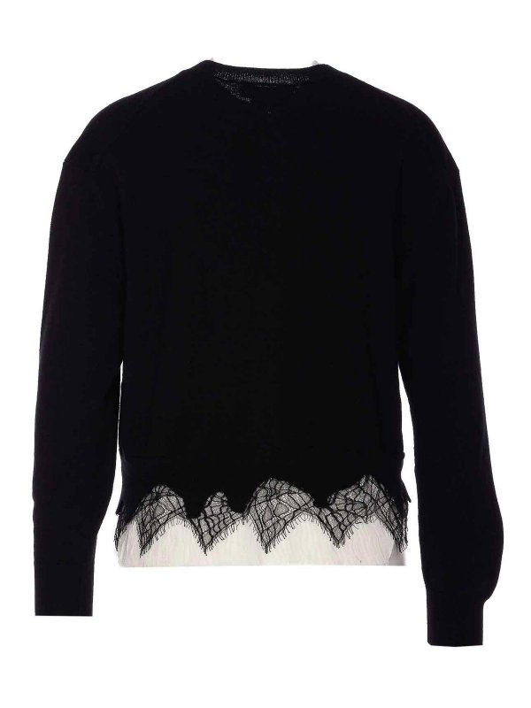 ALEXANDER MCQUEEN: cardigans online - Cobweb Lace Cardigan