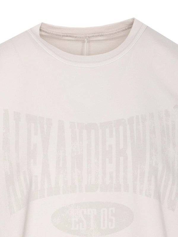 T-Shirt - Weiß shop online: ALEXANDER WANG