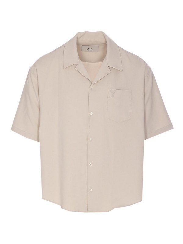 AMI PARIS: camicie - Camicia si beige