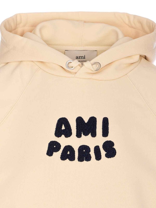 Sudadera - Blanco shop online: AMI PARIS