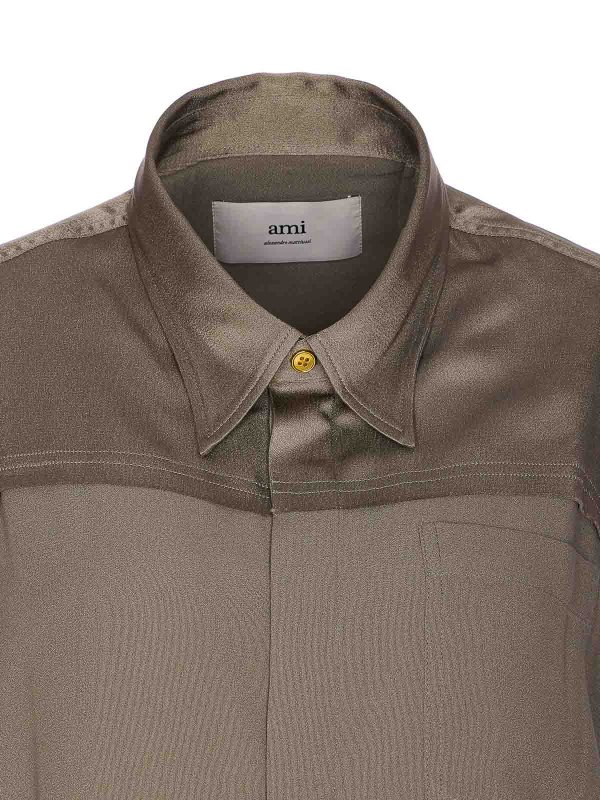 Camicia classica shop online: AMI PARIS
