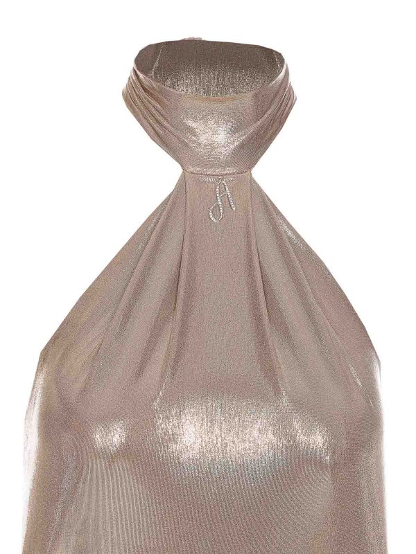 Aniye By Dora Collar Dress - Gold - Women | 18586101153