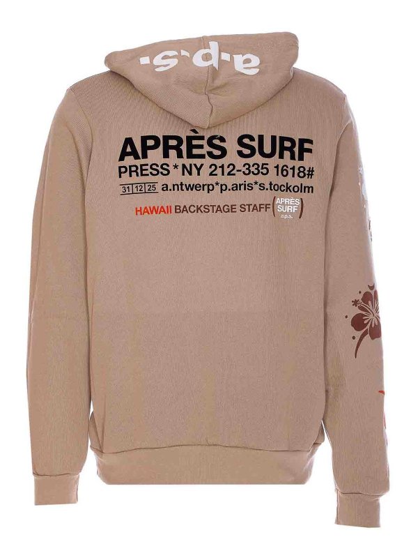 APRES SURF: Felpe e maglie online - Beige Amos Hoodie