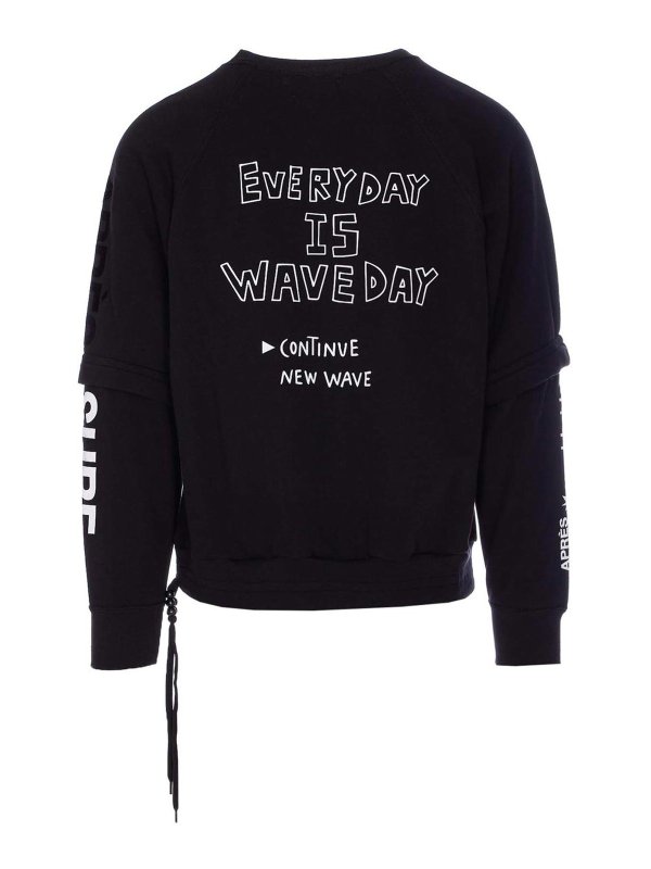 APRES SURF: スウェット＆セーター online - スウェットシャツ/セーター - 黒