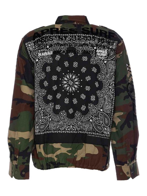 APRES SURF: casual jackets online - Green Savana Jacket