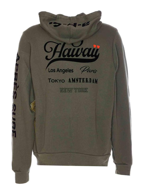 APRES SURF: Sweatshirts & Sweaters online - Green Susan Hoodie