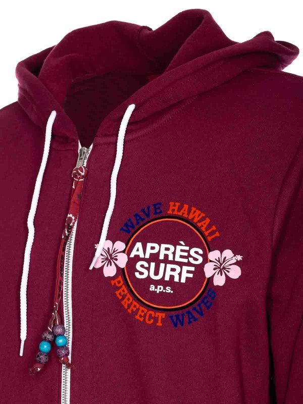 The Best Shops APRES SURF: Sweatshirts & Sweaters - Wine Sydney Hoodie
