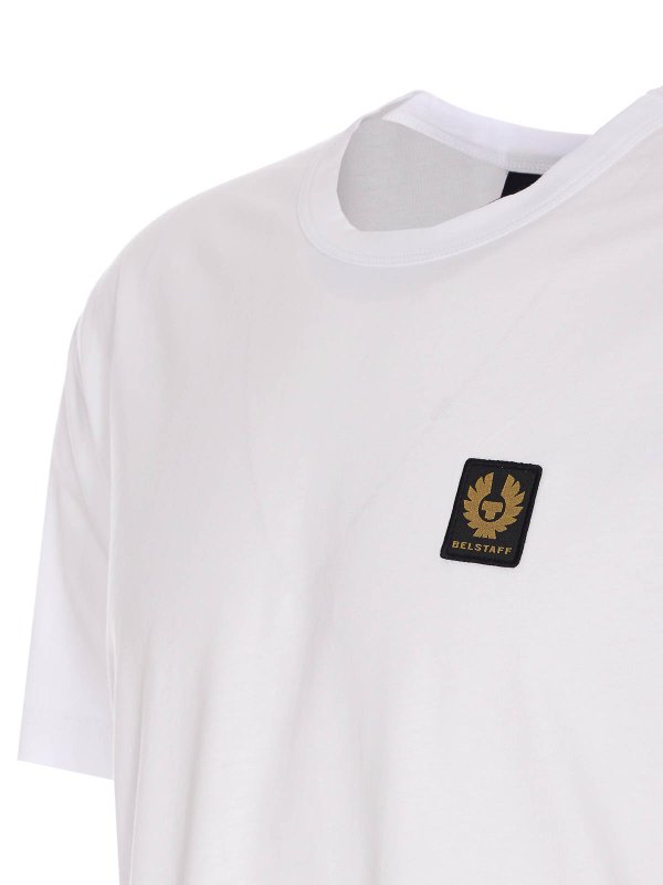 The Best Shops BELSTAFF: T-shirts - T-Shirt - Weiß