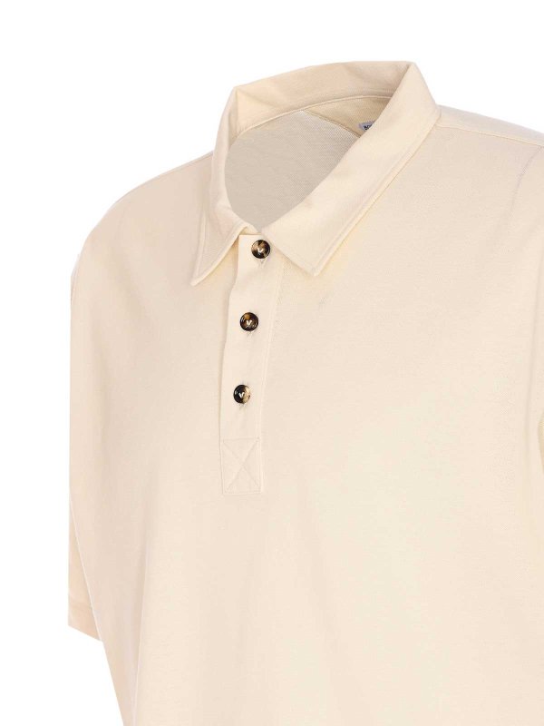 The Best Shops BOTTEGA VENETA: Polos - Polo - Blanco