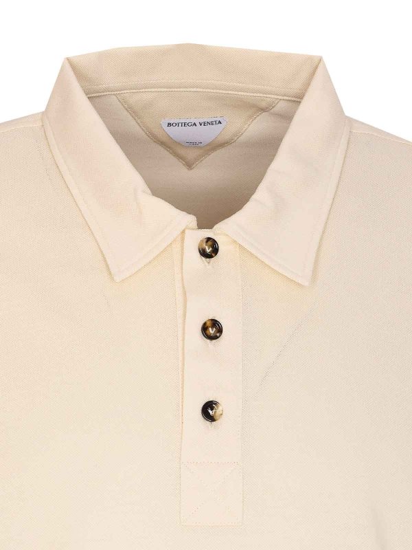 Polo - Blanco shop online: BOTTEGA VENETA