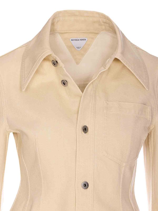 シャツ - ベージュ shop online: BOTTEGA VENETA