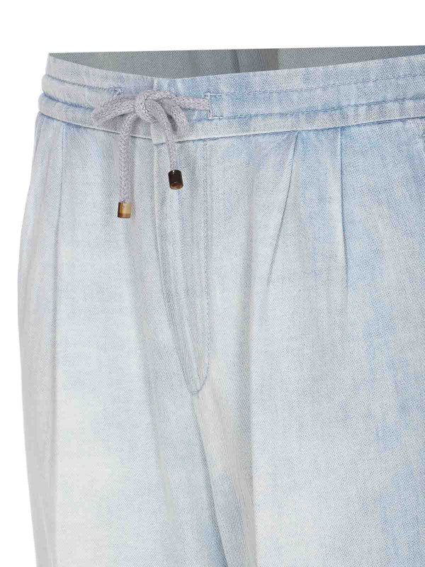 The Best Shops BRUNELLO CUCINELLI: スウェットパンツ - トラックスーツ ボトムス - ブルー