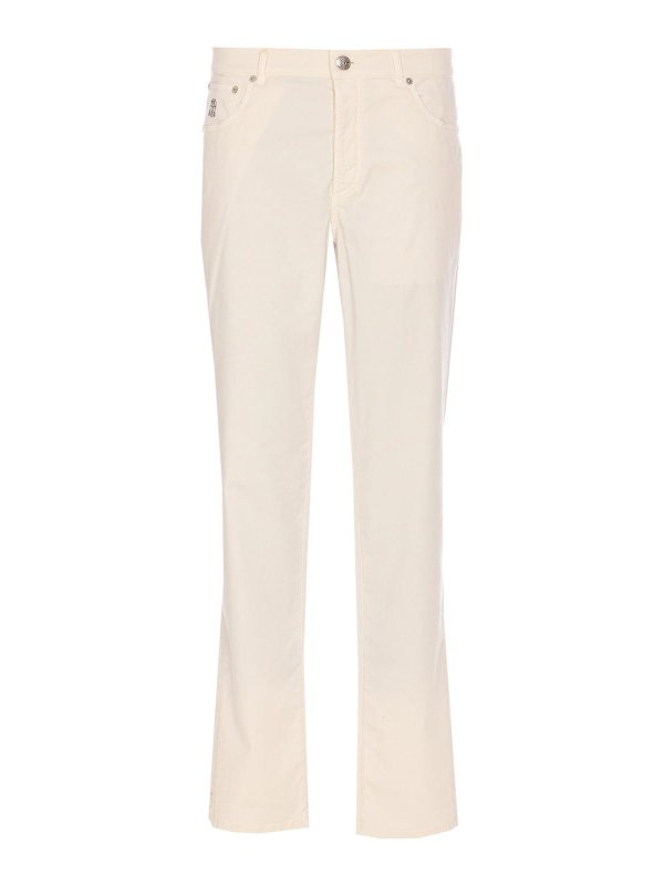 BRUNELLO CUCINELLI: Shorts - Short - Blanc