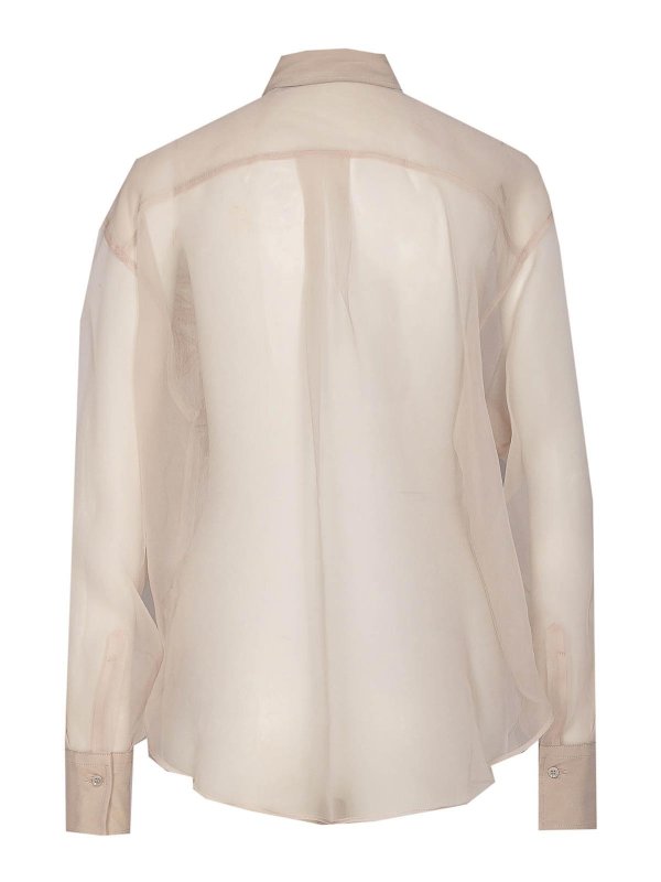 BRUNELLO CUCINELLI: シャツ online - シャツ - ベージュ