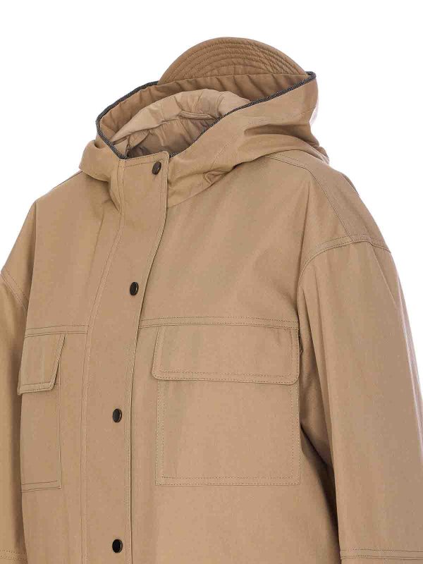 The Best Shops BRUNELLO CUCINELLI: ショートコート - ショートコート - ベージュ