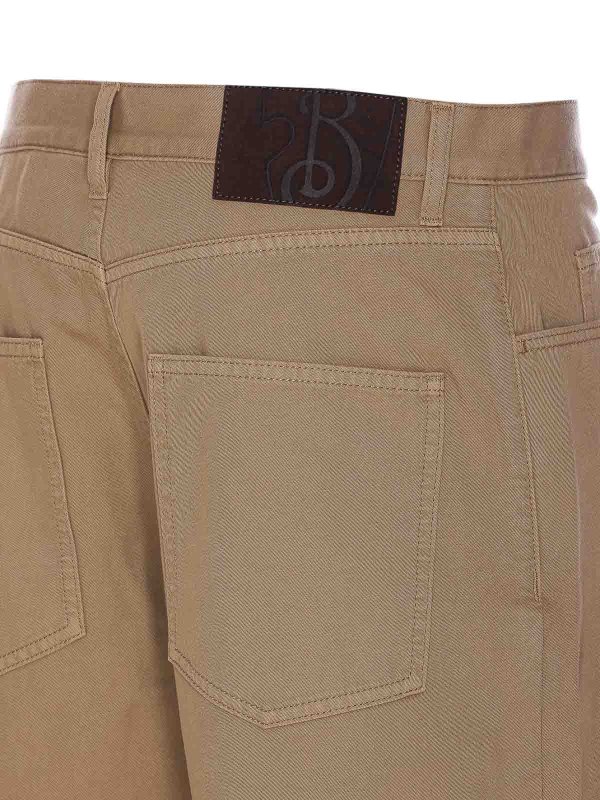 The Best Shops BURBERRY: pantaloni casual - Pantaloni di penna