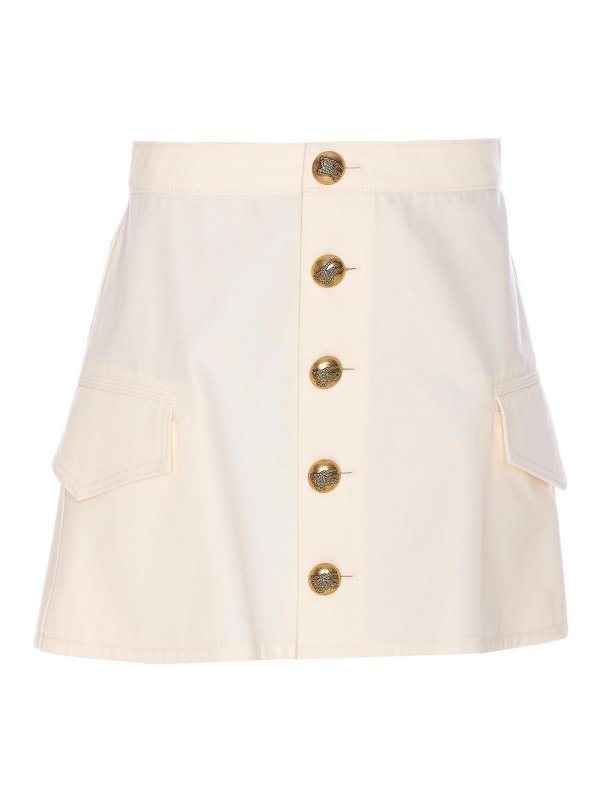 BURBERRY: Knee length skirts & Midi - Skirt