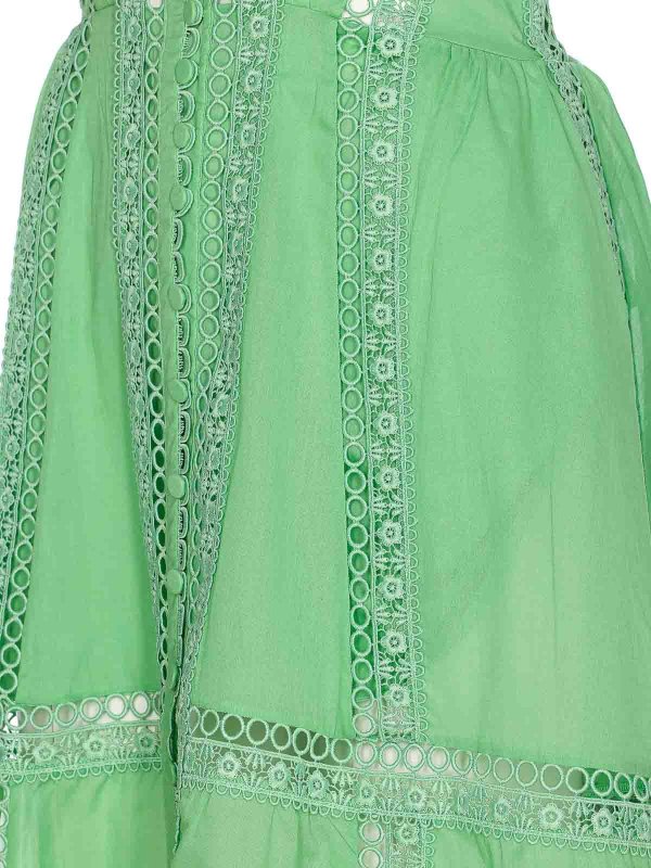 The Best Shops CHARO RUIZ: ニーレングスドレス - 膝丈ドレス - 緑